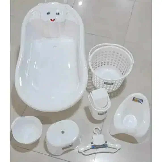 سرویس پلاستیک حمام نوزاد سیسمونی کامل|اسباب و اثاث بچه|مشهد, هفده شهریور|دیوار