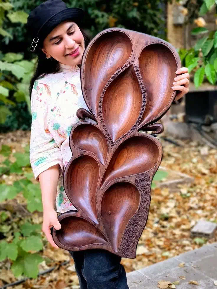 سینی اردو خوری قاب اینه پایه گلدان میز مزه|ظروف سرو و پذیرایی|تربتحیدریه, بالا ولایت|دیوار