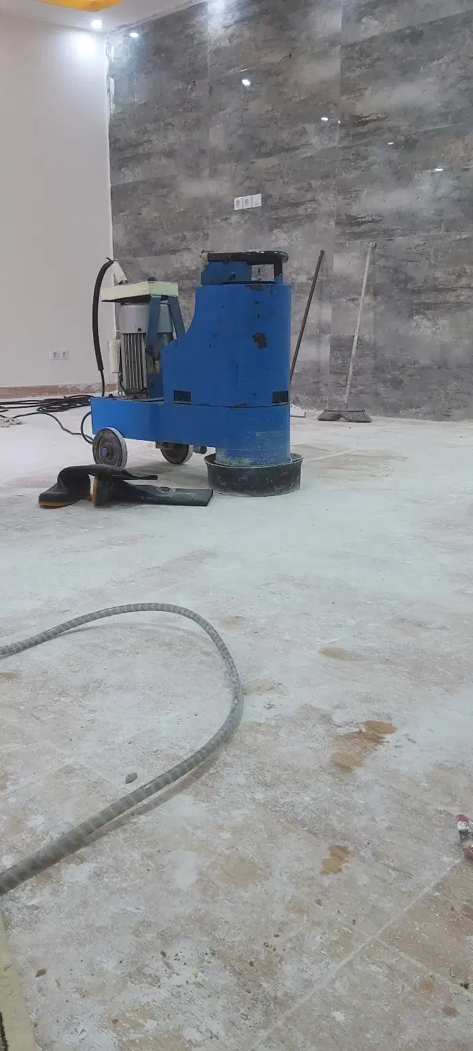 سنگ ساب کاشی ساب کف ساب بتن ساب کفسابی|خدمات نظافت|بندر امام خمینی, |دیوار