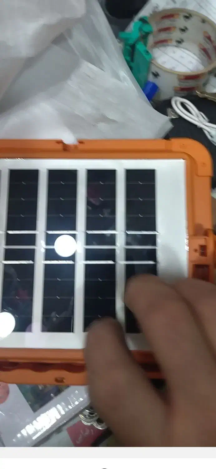 پروژکتور شارژی خورشیدی|تلویزیون و پروژکتور|صباشهر, |دیوار