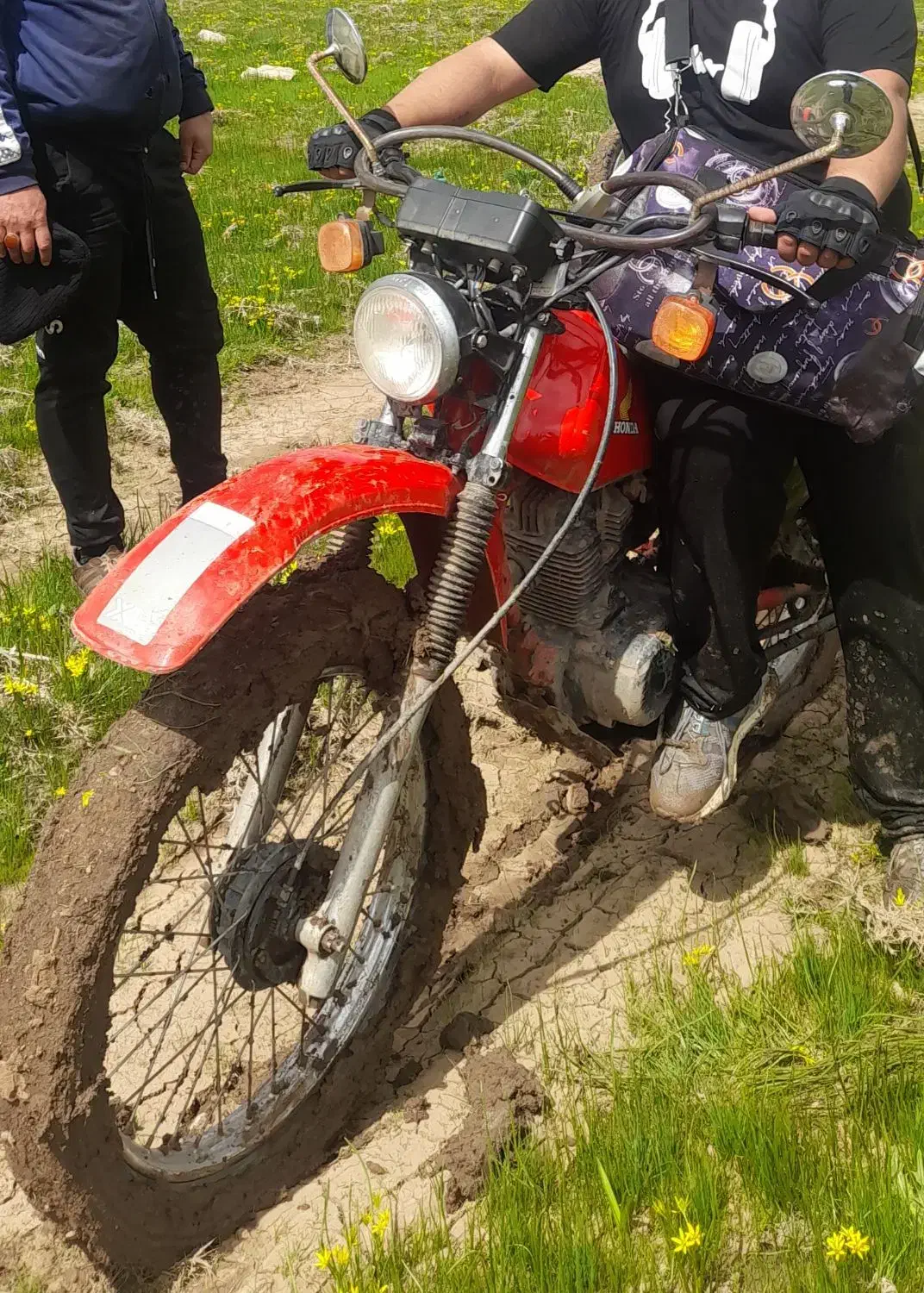 موتور تریل ایکسل  مدل ۷۶|موتورسیکلت|رودهن, |دیوار