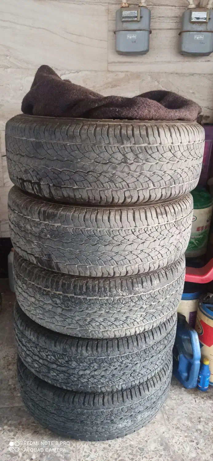 لاستیک کویر t8 kmc 265/60/18|قطعات یدکی و لوازم جانبی|دوگنبدان, |دیوار