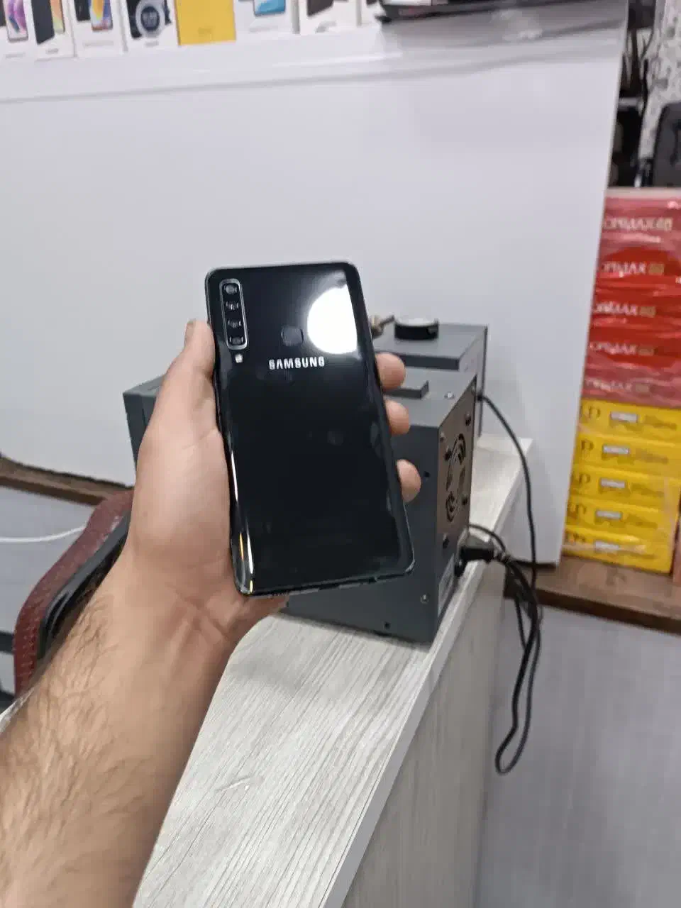 سامسونگ Galaxy A9 (2018) با حافظهٔ ۱۲۸ گیگابایت|موبایل|قم, زنبیل آباد|دیوار