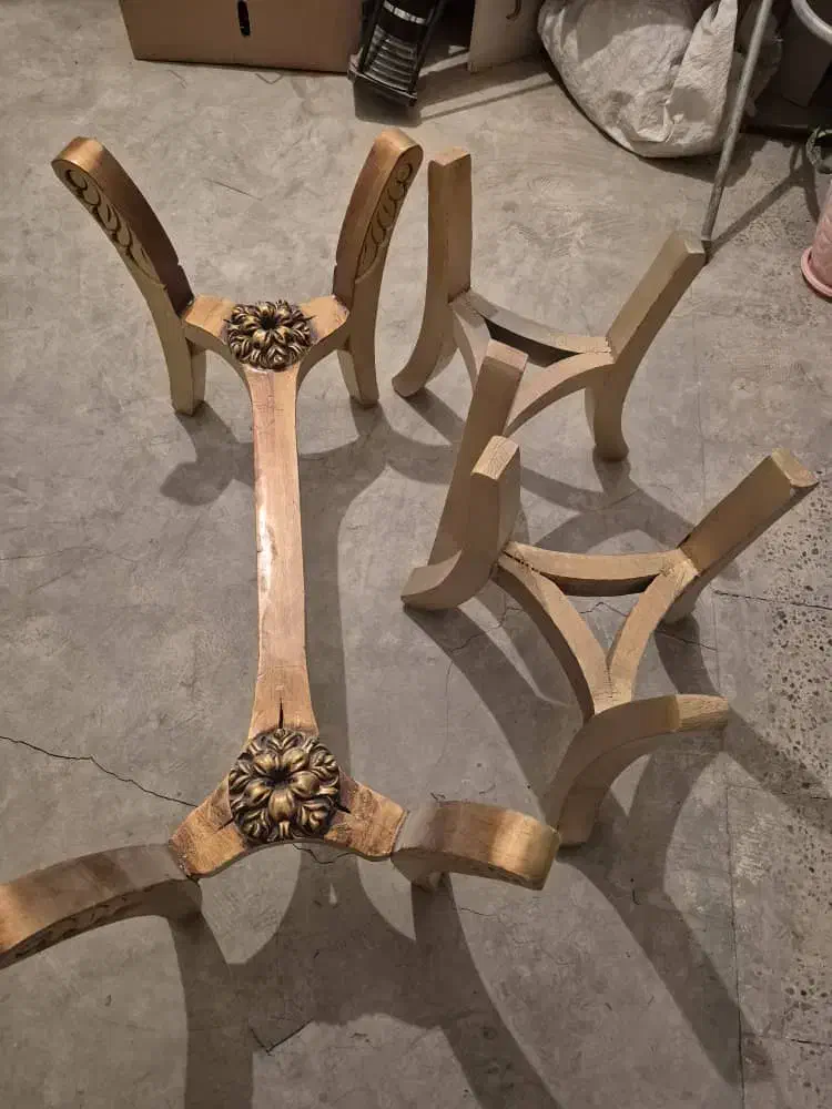 مبلمان 9نفره استیل سلطنتی و میز ناهار خوری 4نفره|مبلمان خانگی و میز عسلی|لردگان, |دیوار