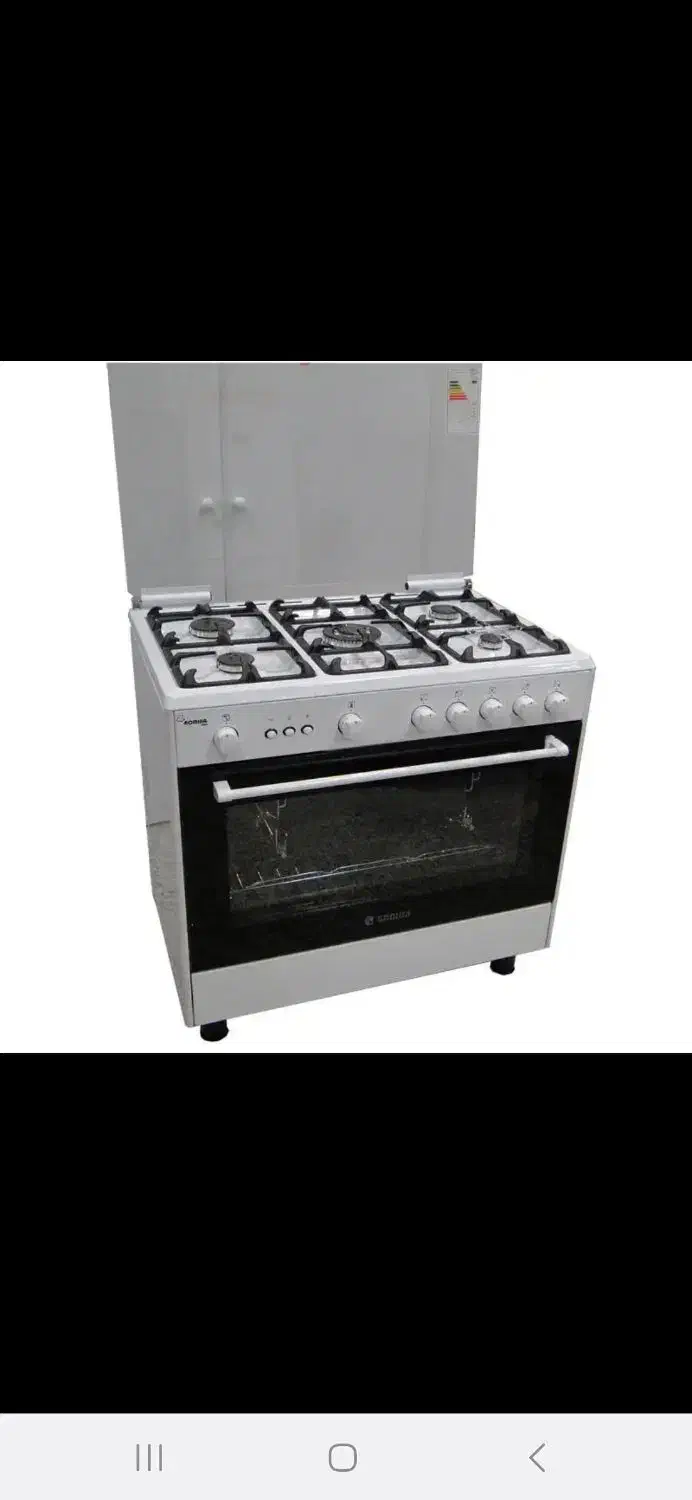 اجاق گاز5شعله آکبند تمام فر مدل رومیناSGC5-1101N|اجاق گاز و لوازم برقی پختوپز|سنقر, |دیوار