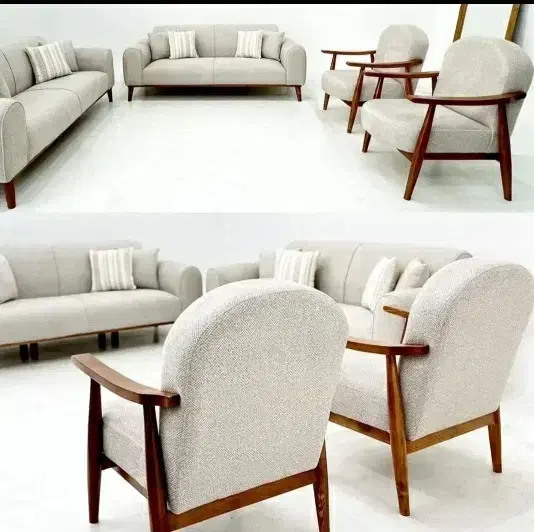 مبل دسته تک نفره چوب مینیمال|مبلمان خانگی و میز عسلی|تهران, شهید رجایی|دیوار