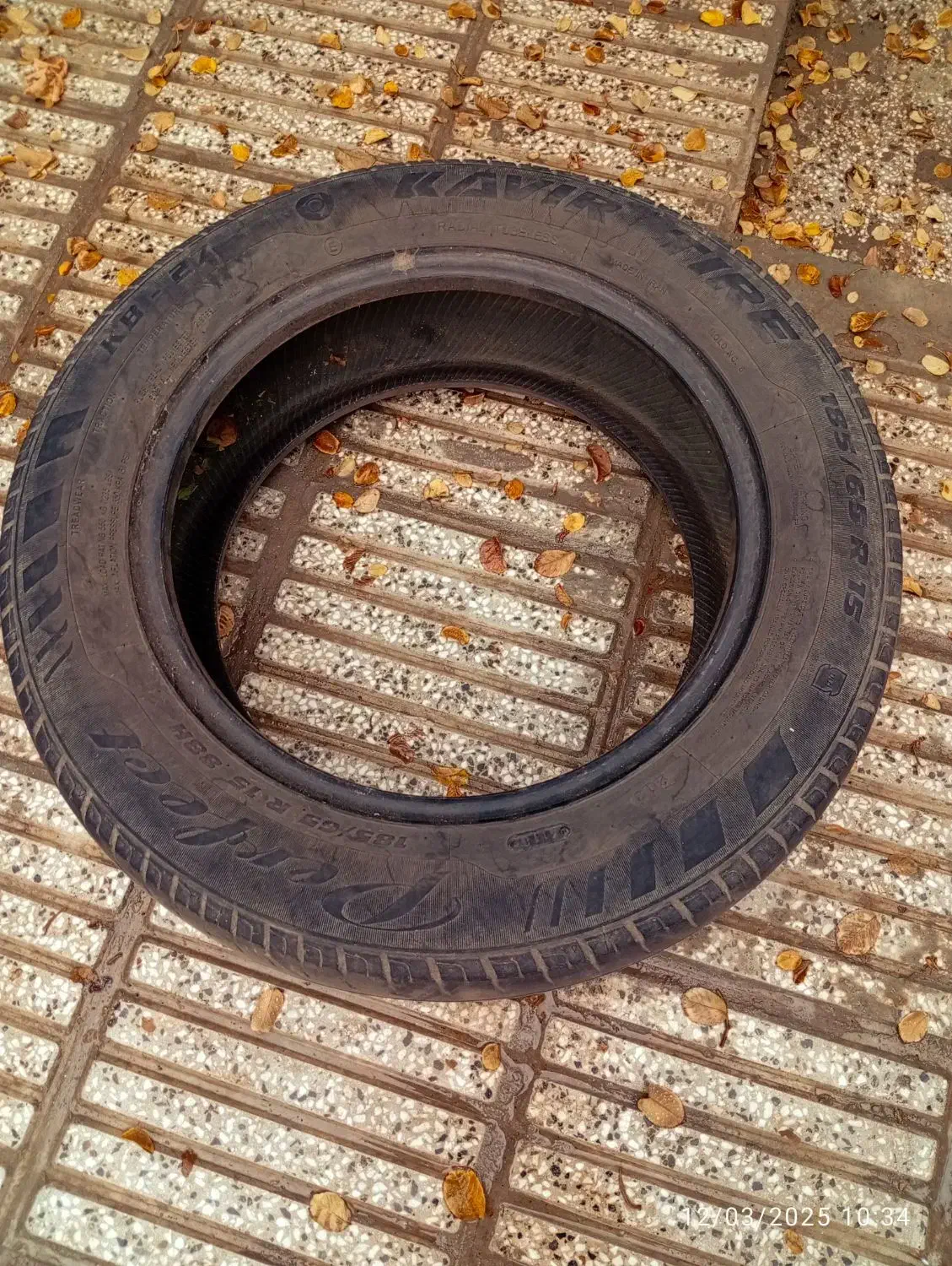 لاستیک سمند زاپاس درحد|قطعات یدکی و لوازم جانبی|سبزوار, گلشن|دیوار