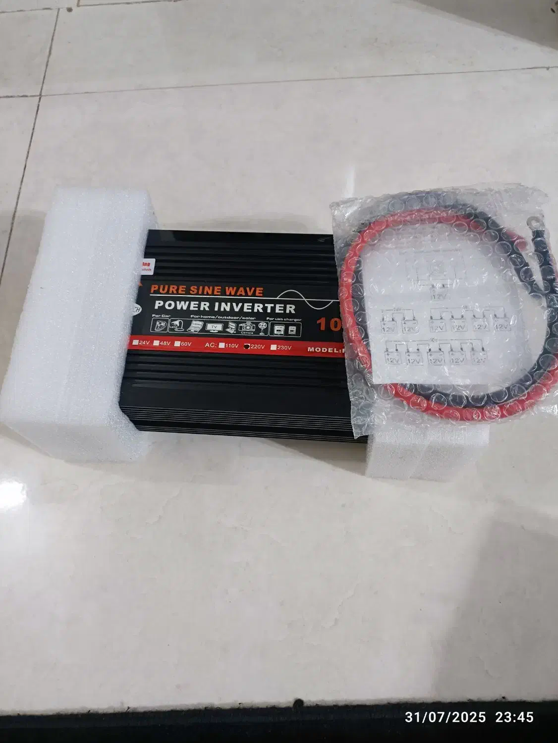 مبدل برق تمام سینوسی۱۰۰۰۰|سایر لوازم برقی|فولادشهر, زاینده رود|دیوار