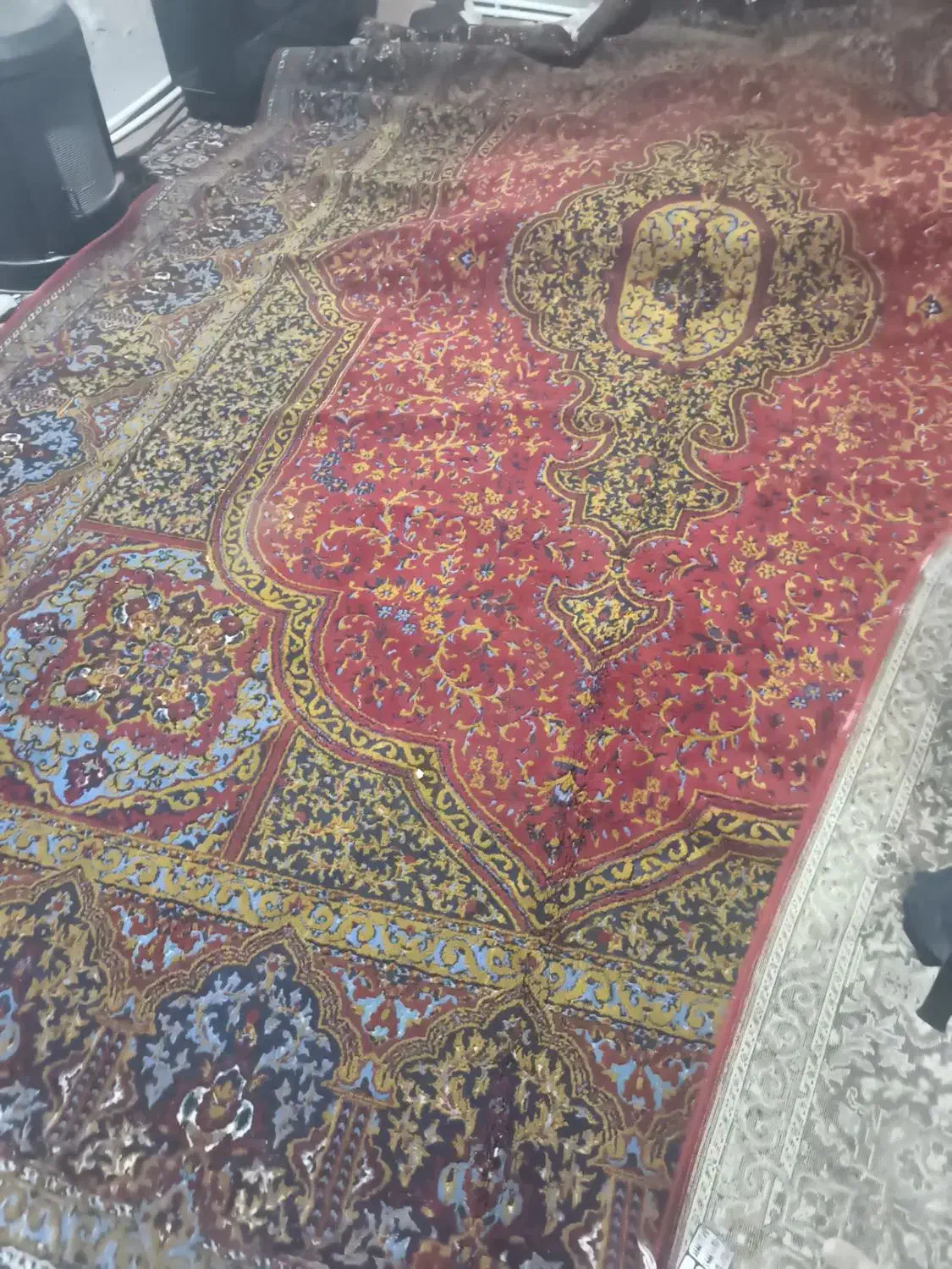 فرش قدیمی|فرش|نیشابور, فضل|دیوار