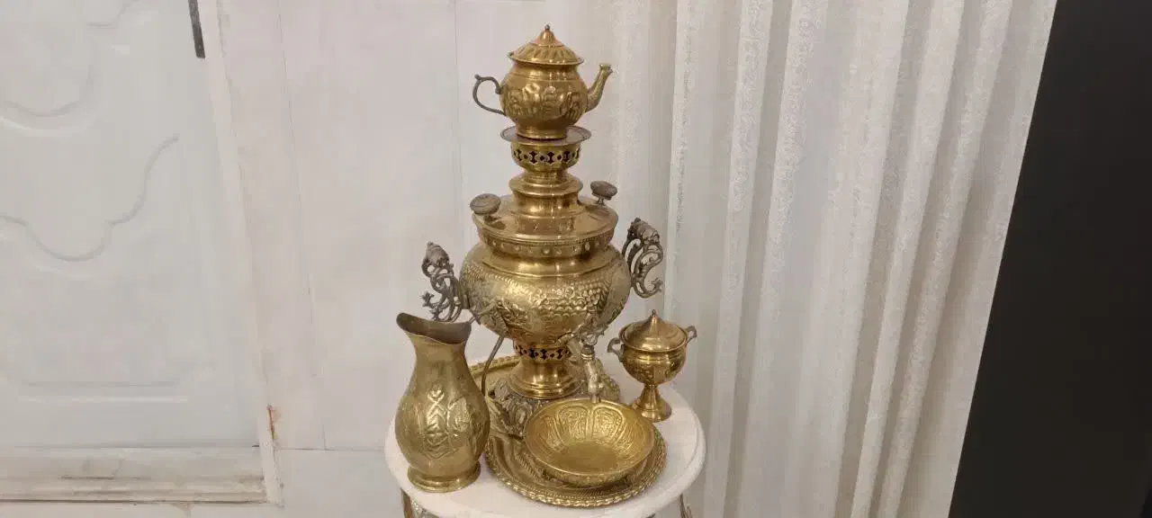 سمساری برنز میز برنزی آینه|عمده‌فروشی|قم, سید معصوم|دیوار