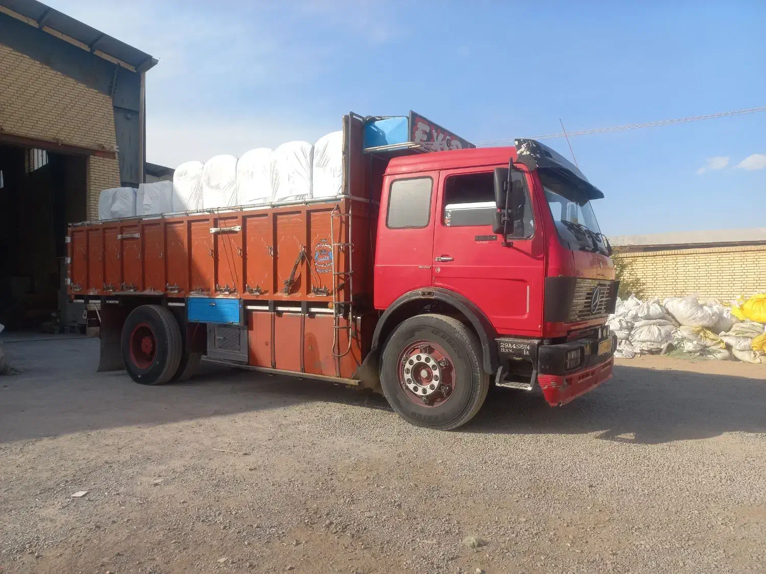 بنز تک ده سیلندر|خودرو سنگین|کاشان, باغ ماجد|دیوار