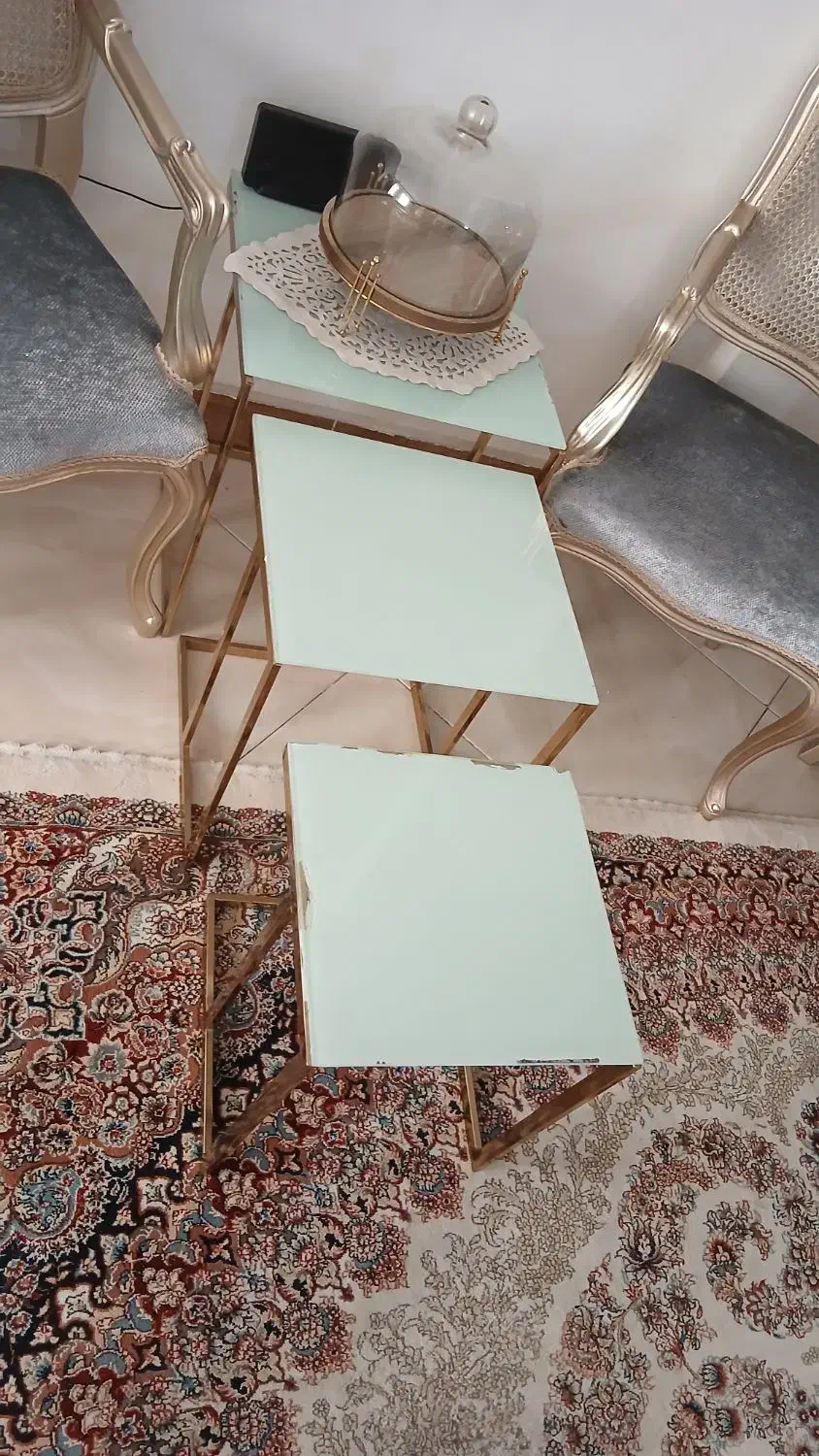 میز عسلی سه تیکه|مبلمان خانگی و میز عسلی|مشهد, کوی المهدی|دیوار