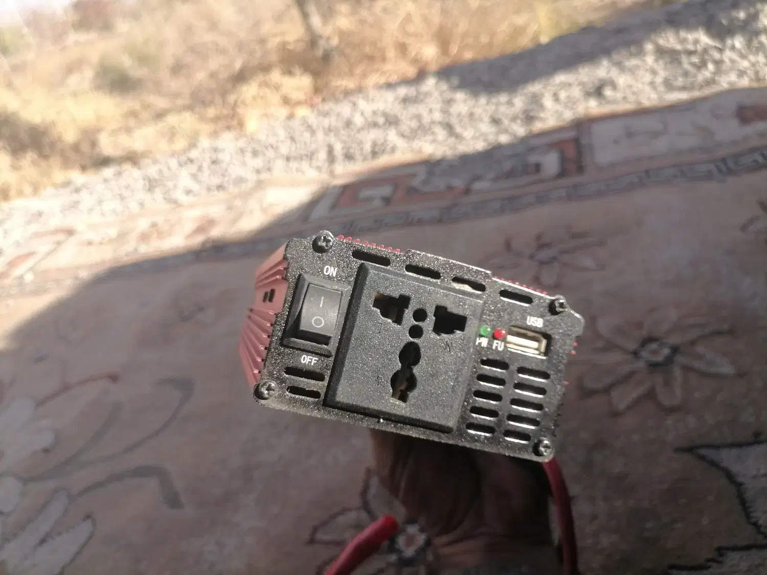 مبدل برق 12به220|ابزارآلات|نیشابور, ناسیونال|دیوار