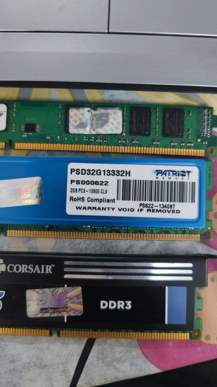 رم ddr3|قطعات و لوازم جانبی رایانه|تهران, وردآورد|دیوار
