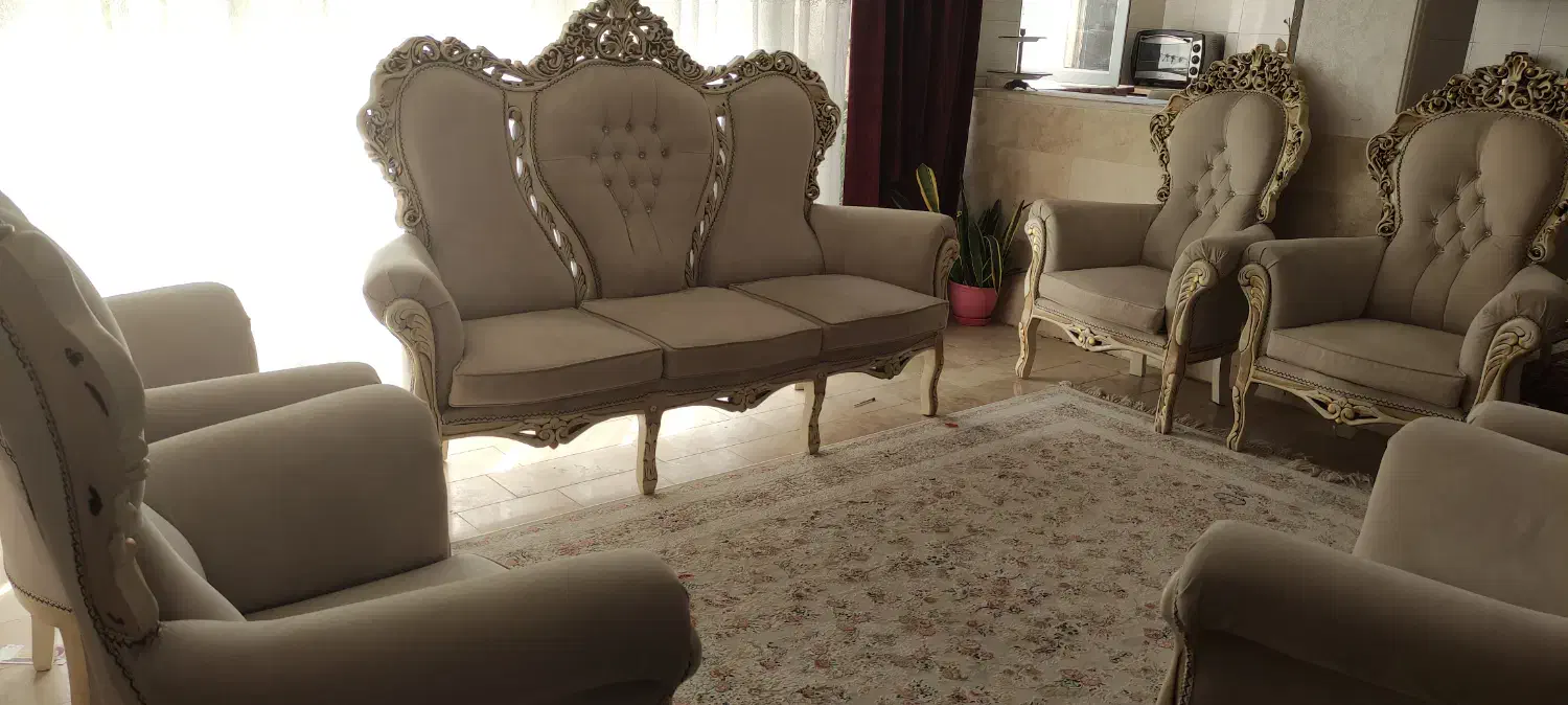 مبل|مبلمان خانگی و میز عسلی|قم, باجک دو|دیوار