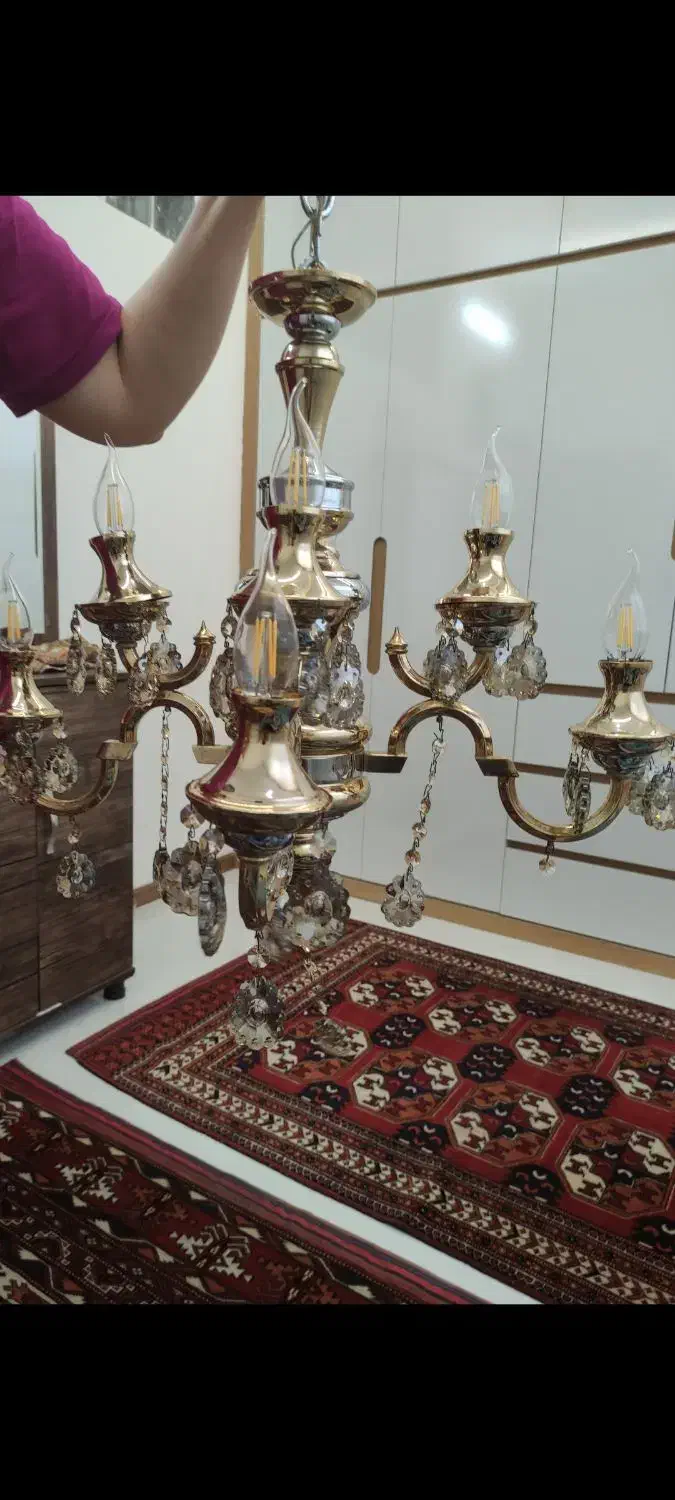 لوستر|لوستر و چراغ آویز|مشهد, امام خمینی|دیوار