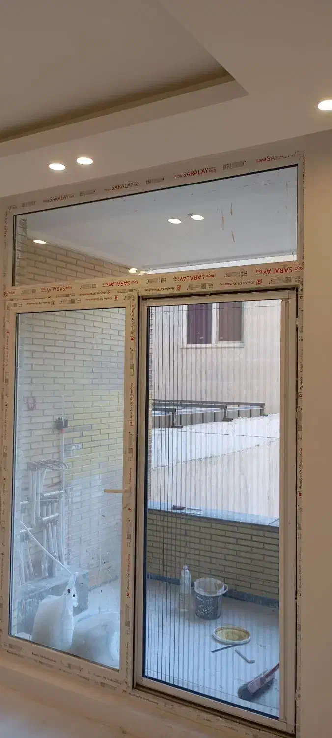 پنجره یو پی وی سی upvcدوجداره|خدمات پیشه و مهارت|شیراز, گویم|دیوار