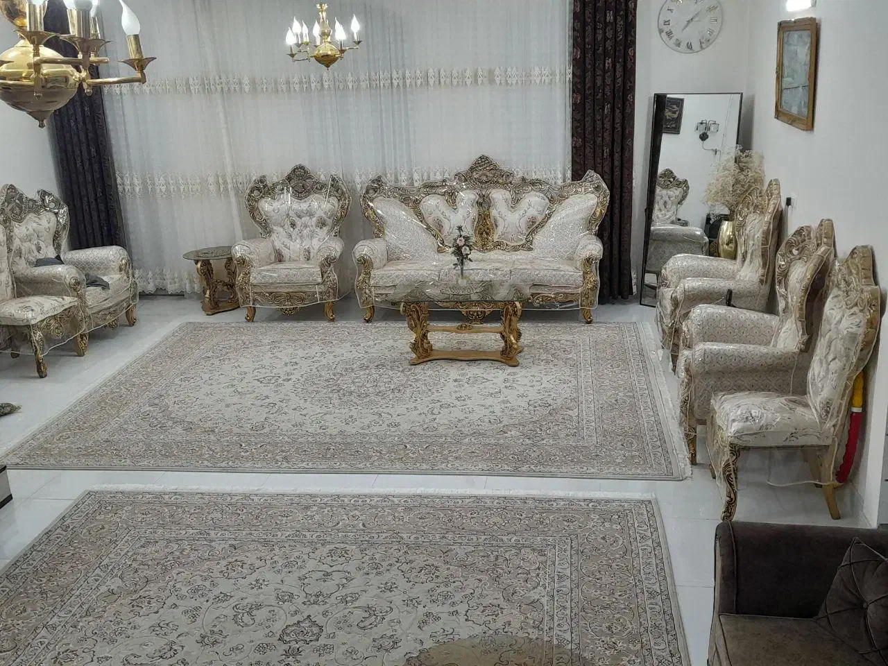 دوتخته فرش ۱۲ متری|فرش|خمین, |دیوار