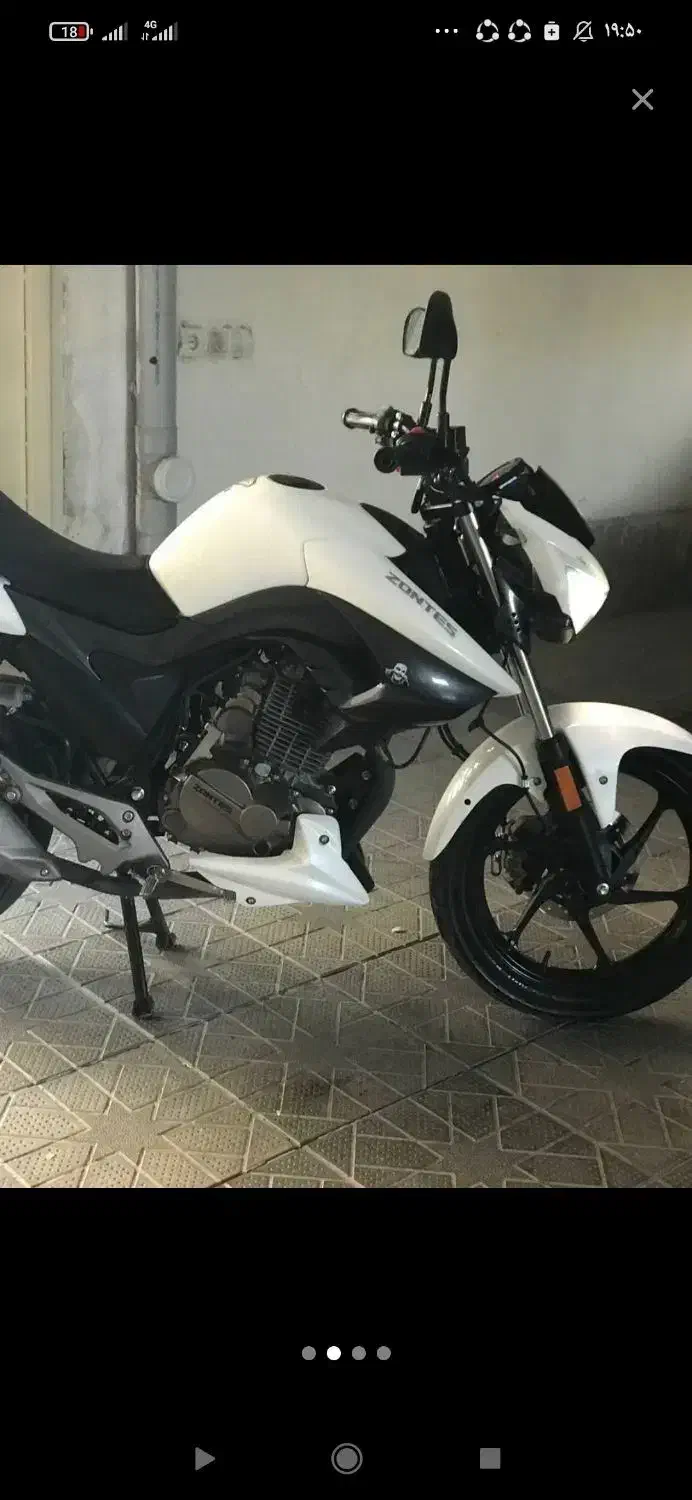 موتور زونتیس230 تمیز|موتورسیکلت|سنندج, |دیوار