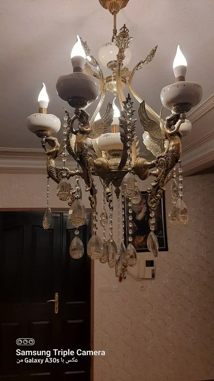 لوستربرنزفرشته|لوستر و چراغ آویز|اردبیل, |دیوار