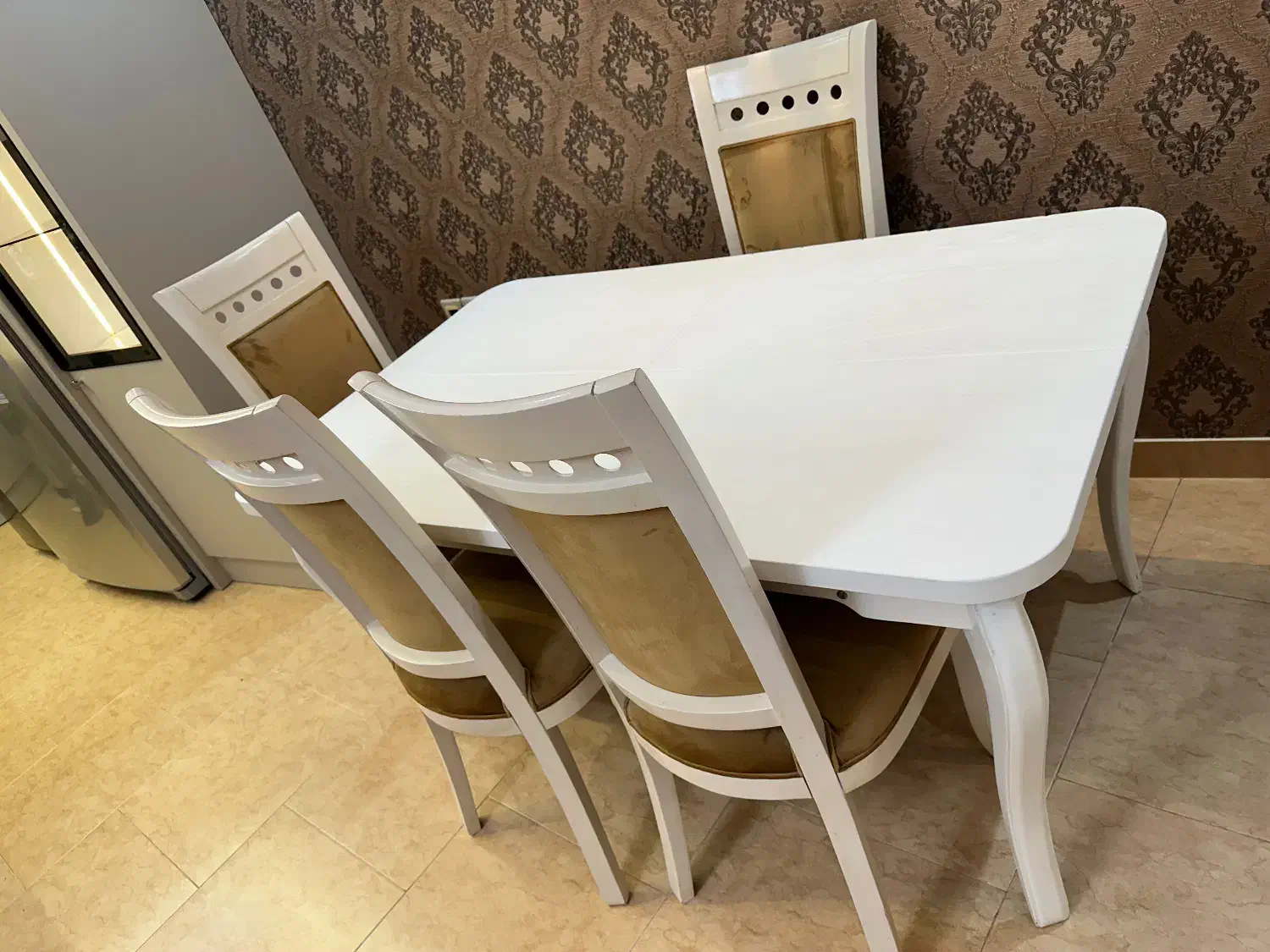 میز ناهارخوری ۶ نفره در حد نو|میز و صندلی غذاخوری|رشت, خمیران زاهدان|دیوار