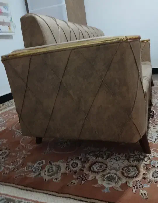 ۲عدد مبل ۳نفره راحتی نو|مبلمان خانگی و میز عسلی|مشگین شهر, |دیوار