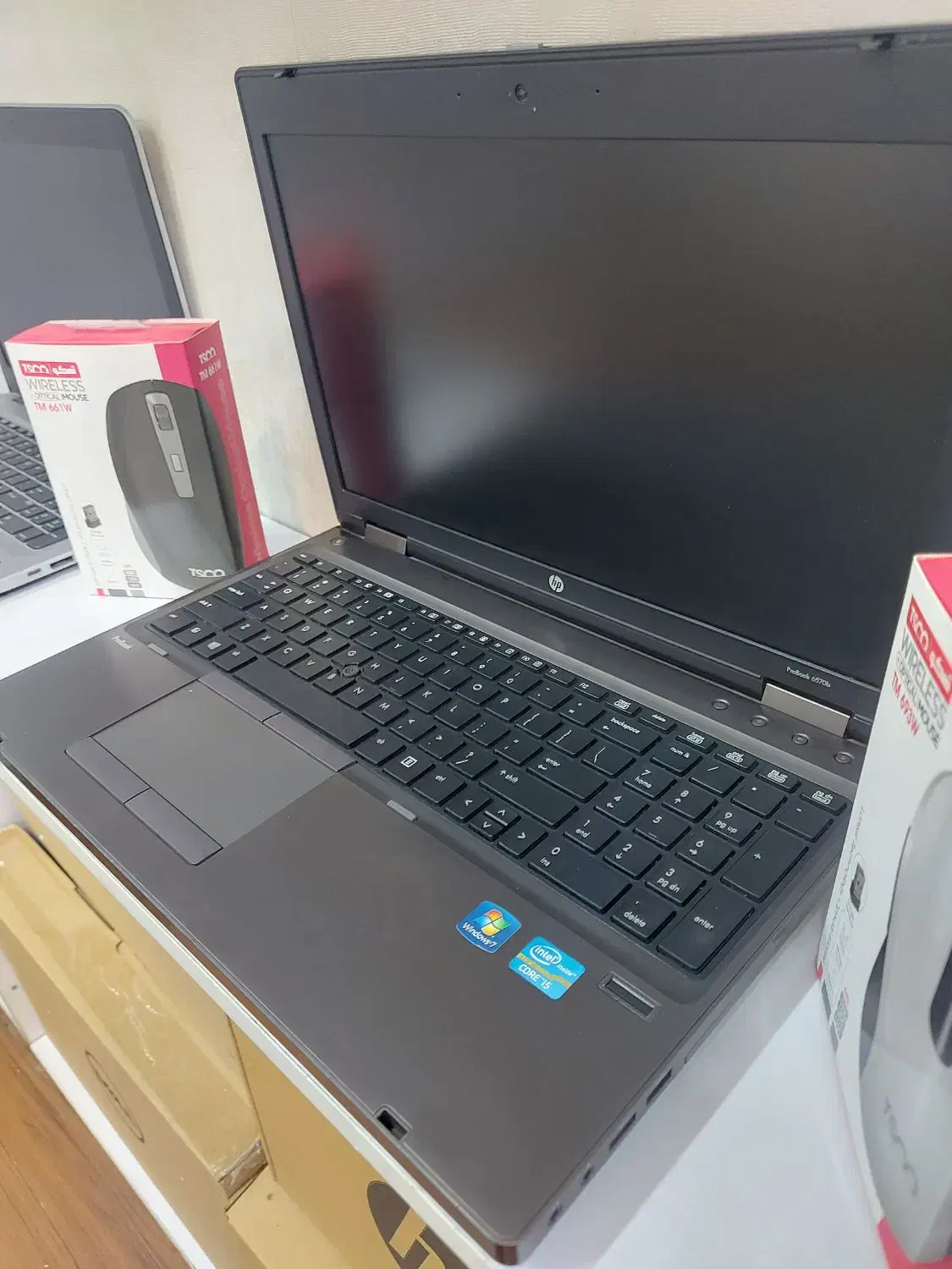 لپتاپHPcore i5رم8هارد500 کاملانوباکارتن‌گرافیک2G|رایانه همراه|تهران, پونک|دیوار