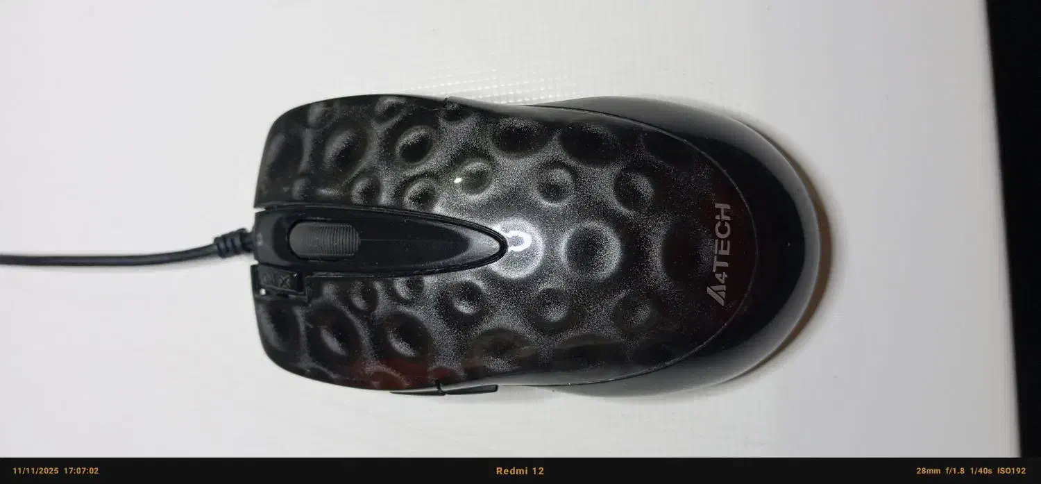 موس A4TECH اصل تایوان|قطعات و لوازم جانبی رایانه|قم, نخودی|دیوار