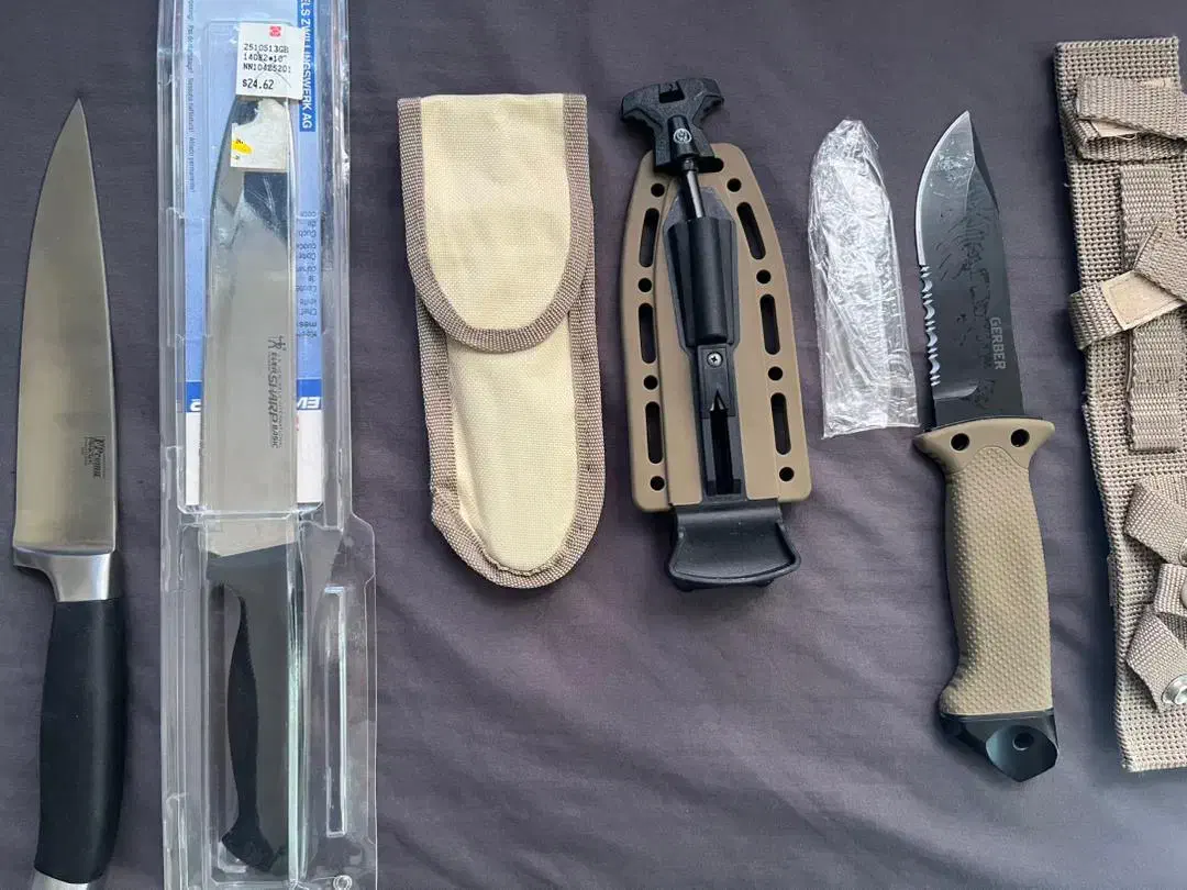 چاقو کمپینگ‌و کوهنوردی گربر و اشپزی همه امریکایی|کوهنوردی و کمپینگ|شیراز, قصرالدشت|دیوار