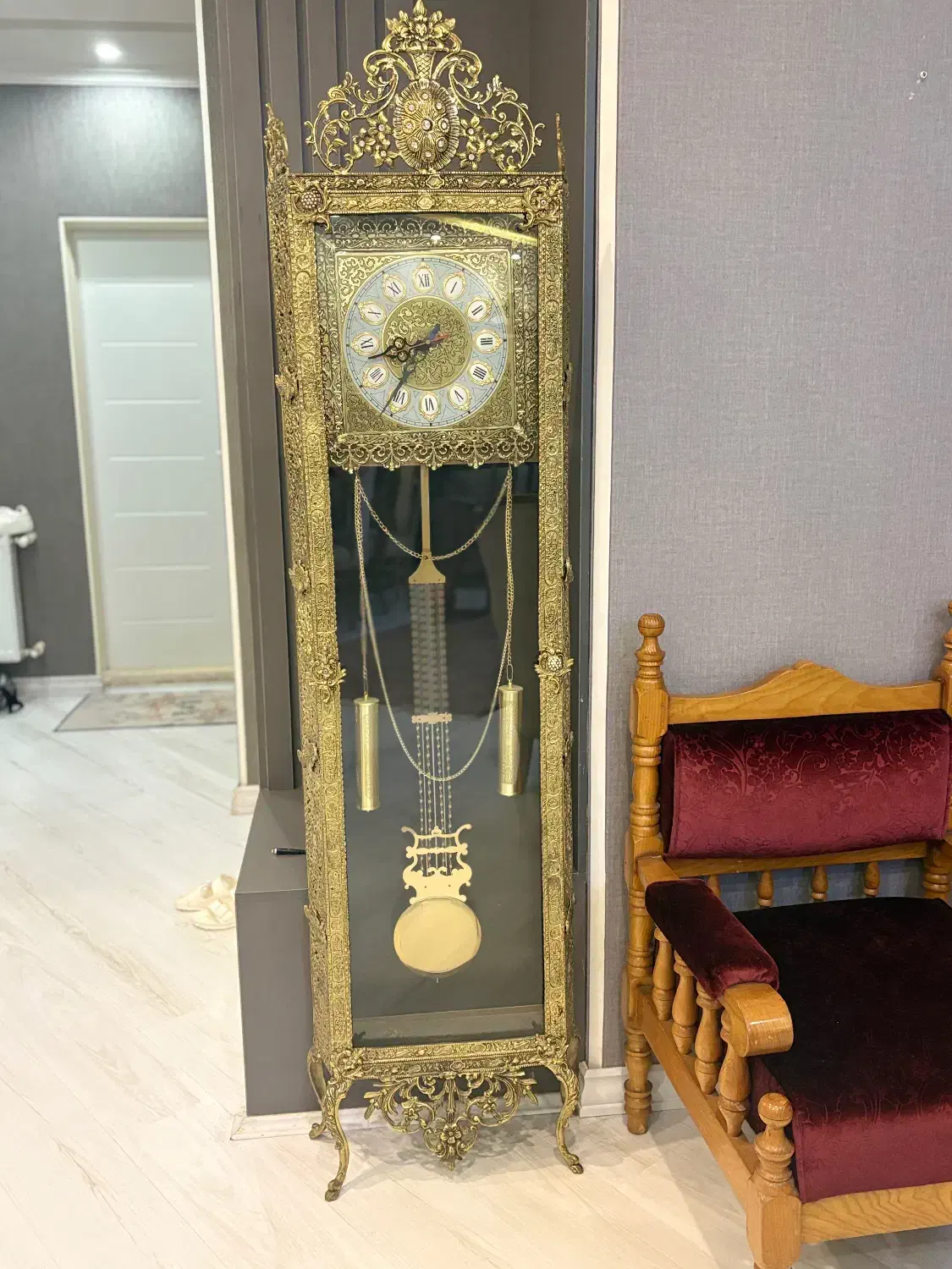 ساعت صندلی میز ناهار خوری|ساعت دیواری و تزئینی|رشت, معلم|دیوار