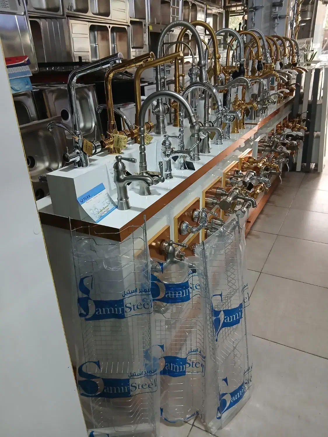 ابچکان استیل اصل گارانتی مادامالعمر به شرط رومیزی|آبچکان و نظمدهنده ظروف|قدس, شهرقدس|دیوار