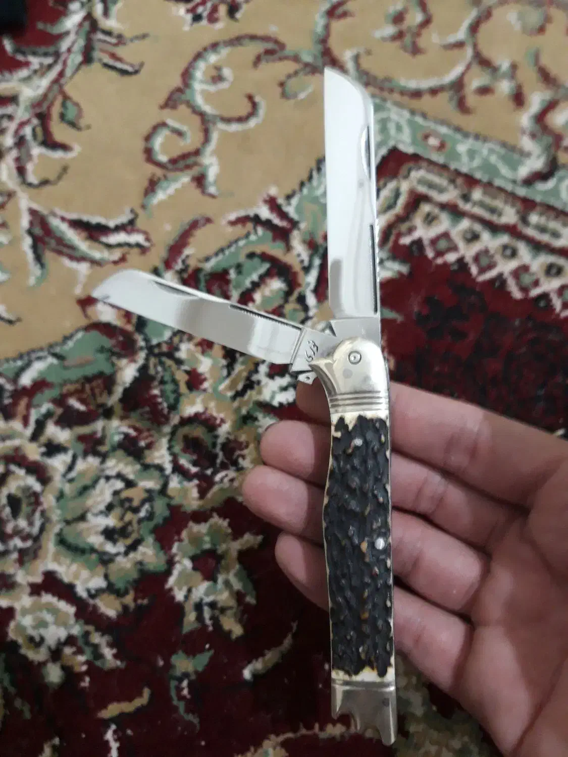 قلمتراش تو تیغه یه سر استاد اسماعیل نوری|کلکسیون اشیاء عتیقه|زنجان, |دیوار