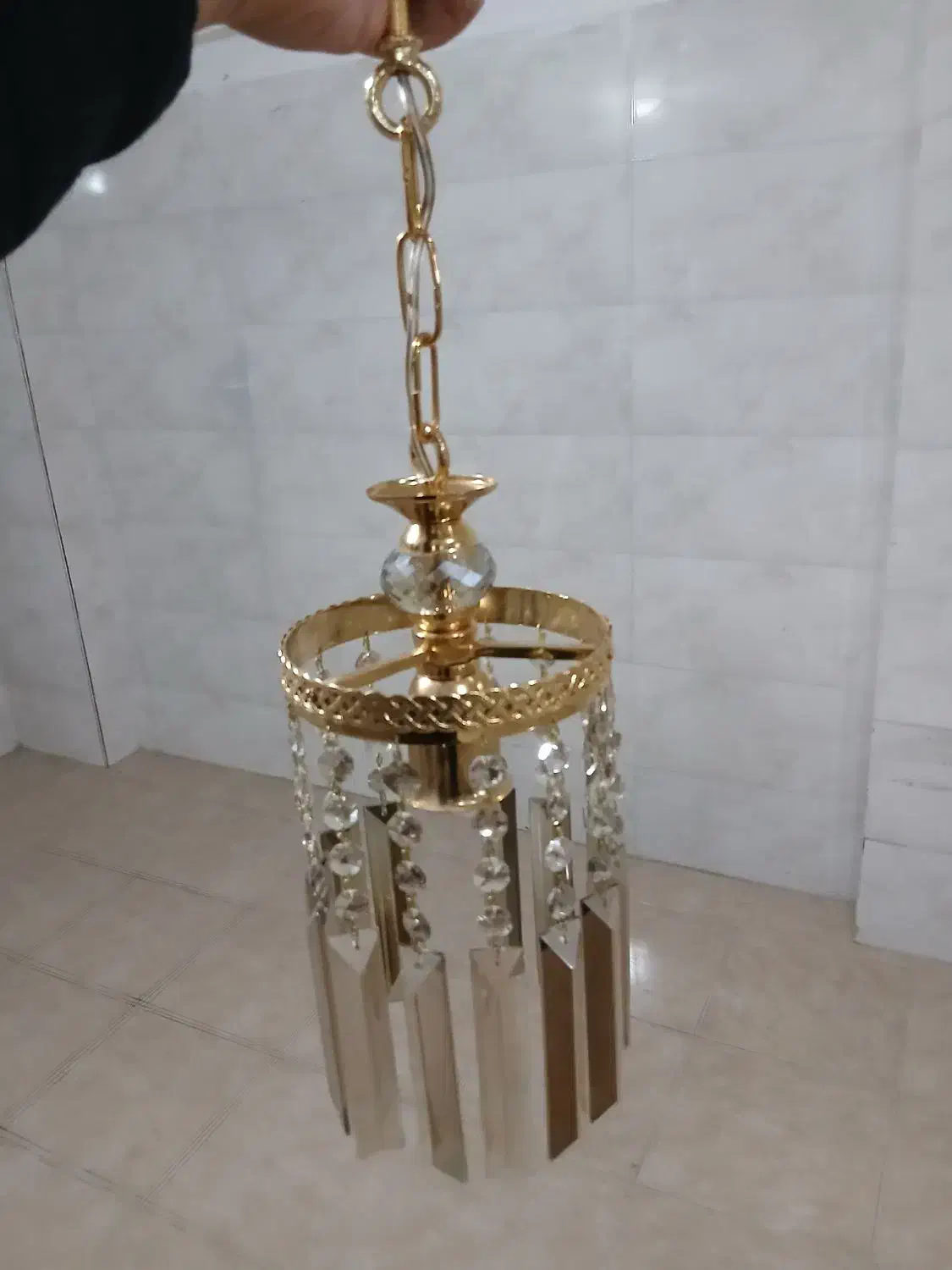 دو عدد لوستر|لوستر و چراغ آویز|اردبیل, |دیوار