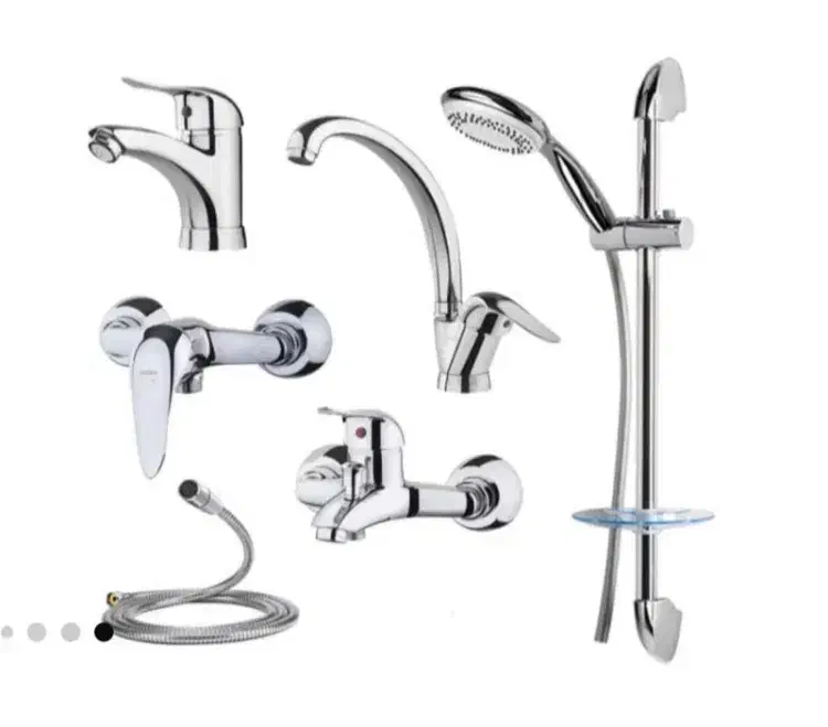 شیرآلات اردکی کروم + شلنگ + علم دوش + ضمانت|مصالح و تجهیزات ساختمان|مشهد, عامل|دیوار