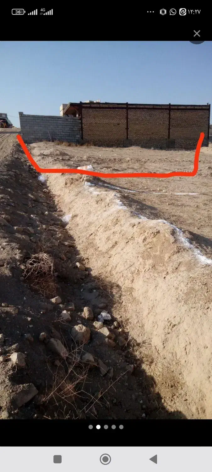 ده غیبی زمین ۱۱۰متری|فروش زمین و ملک کلنگی|ملکآباد, |دیوار