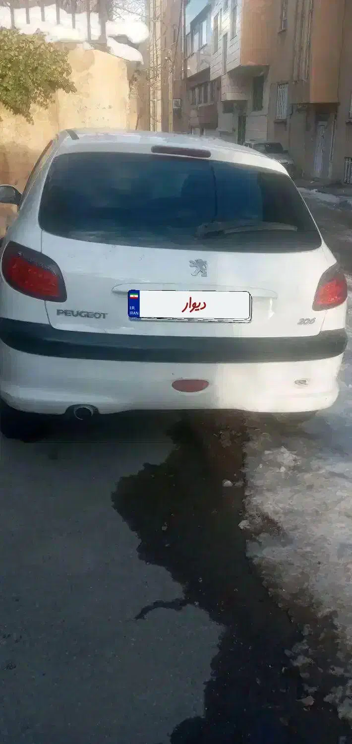 206 تیپ ۳|خودرو سواری و وانت|همدان, |دیوار