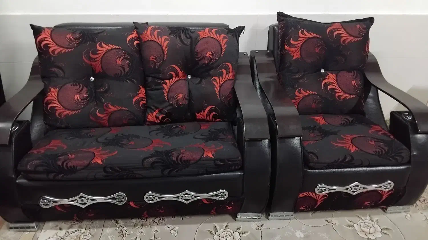 مبل و پرده|مبلمان خانگی و میز عسلی|گناباد, |دیوار