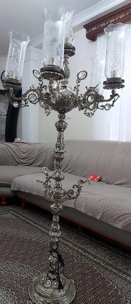 لوستر برنز و کنار سالنی برنز|لوستر و چراغ آویز|لوندویل, |دیوار