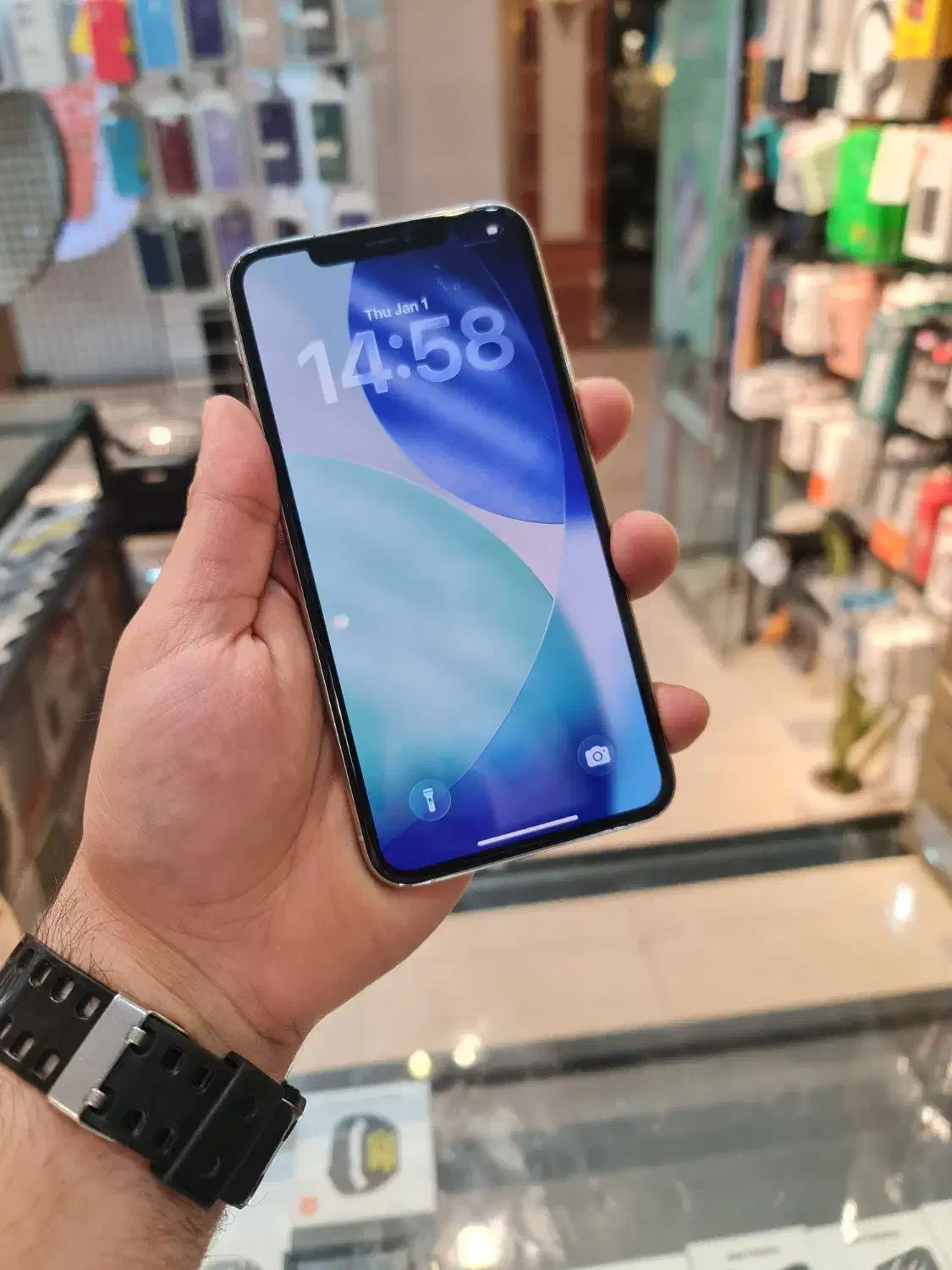iphone 11 promax 256 سفید|موبایل|قزوین, |دیوار