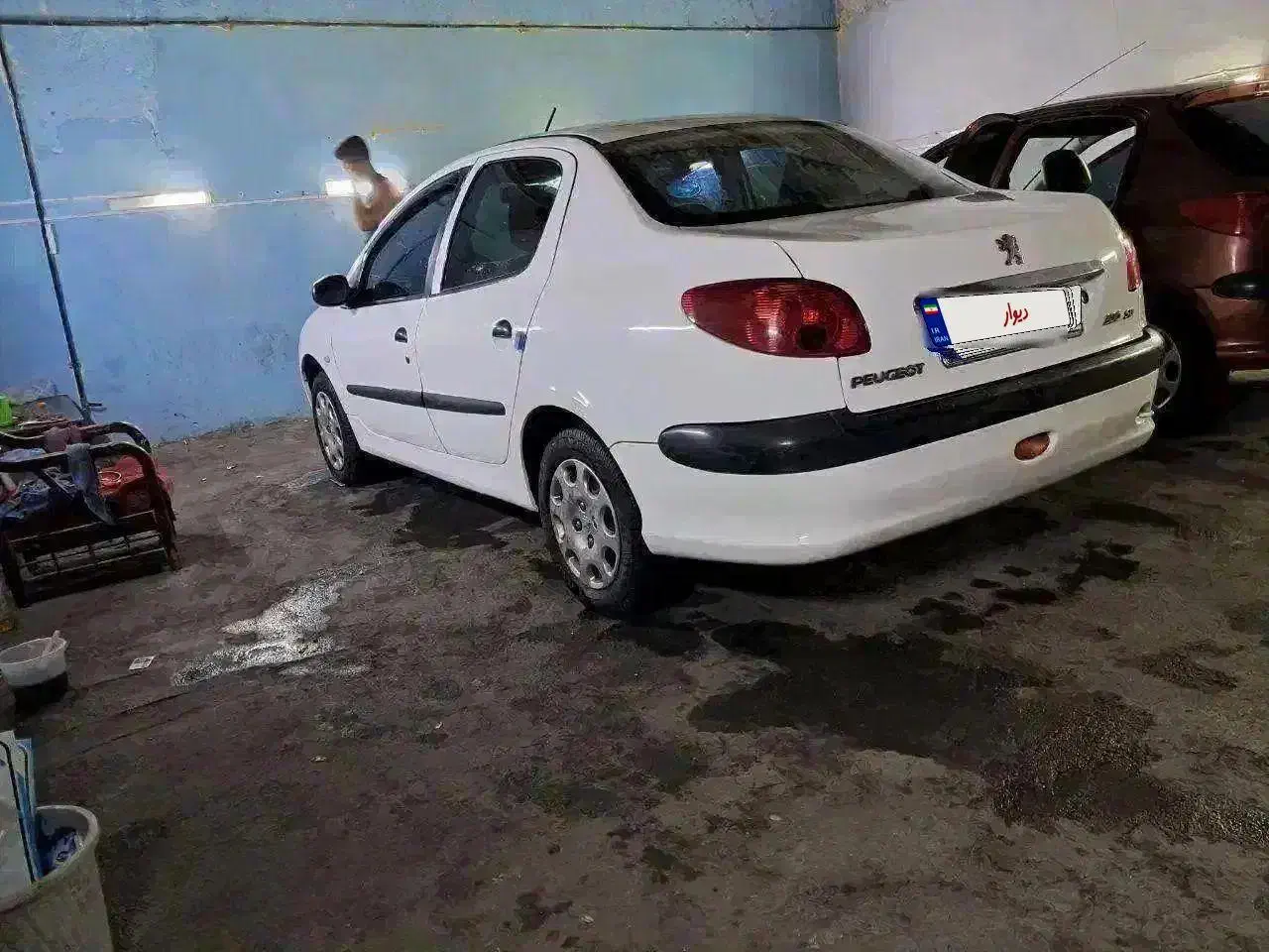 ۲۰۶اس دی وی ۸ مدل ۹۰ سفید|خودرو سواری و وانت|گرگان, |دیوار