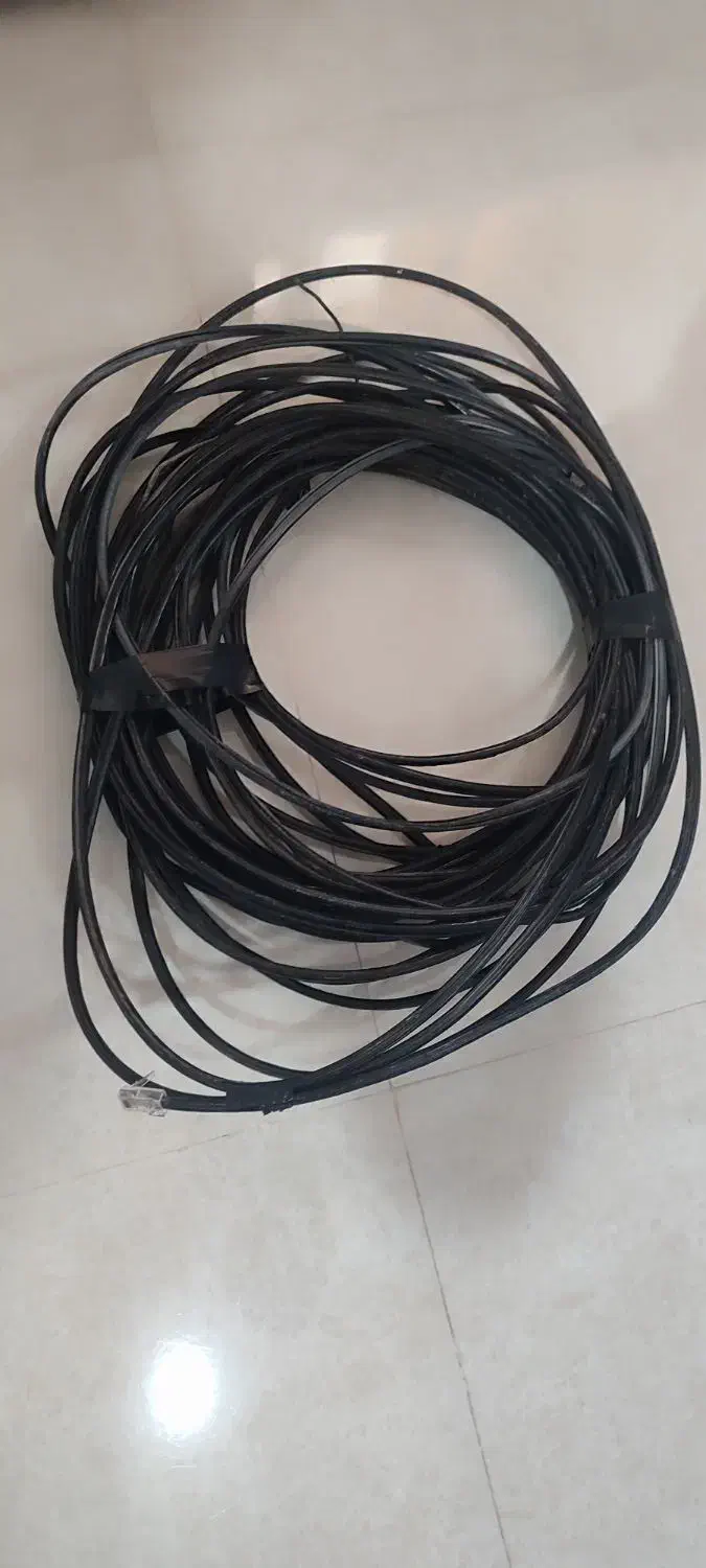 کابل شبکه دو زوج محافظ دار cat5|مودم و تجهیزات شبکه|بوشهر, |دیوار