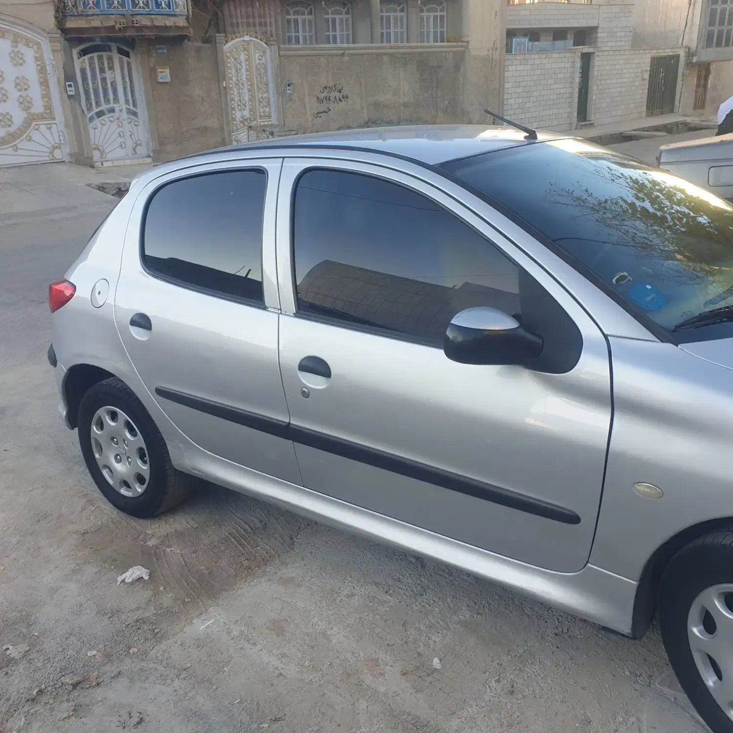 ماشین ۲۰۶ تمیز  بدون رنگ و آفتاب سوختگی مدل ۸۴|خودرو سواری و وانت|یاسوج, |دیوار