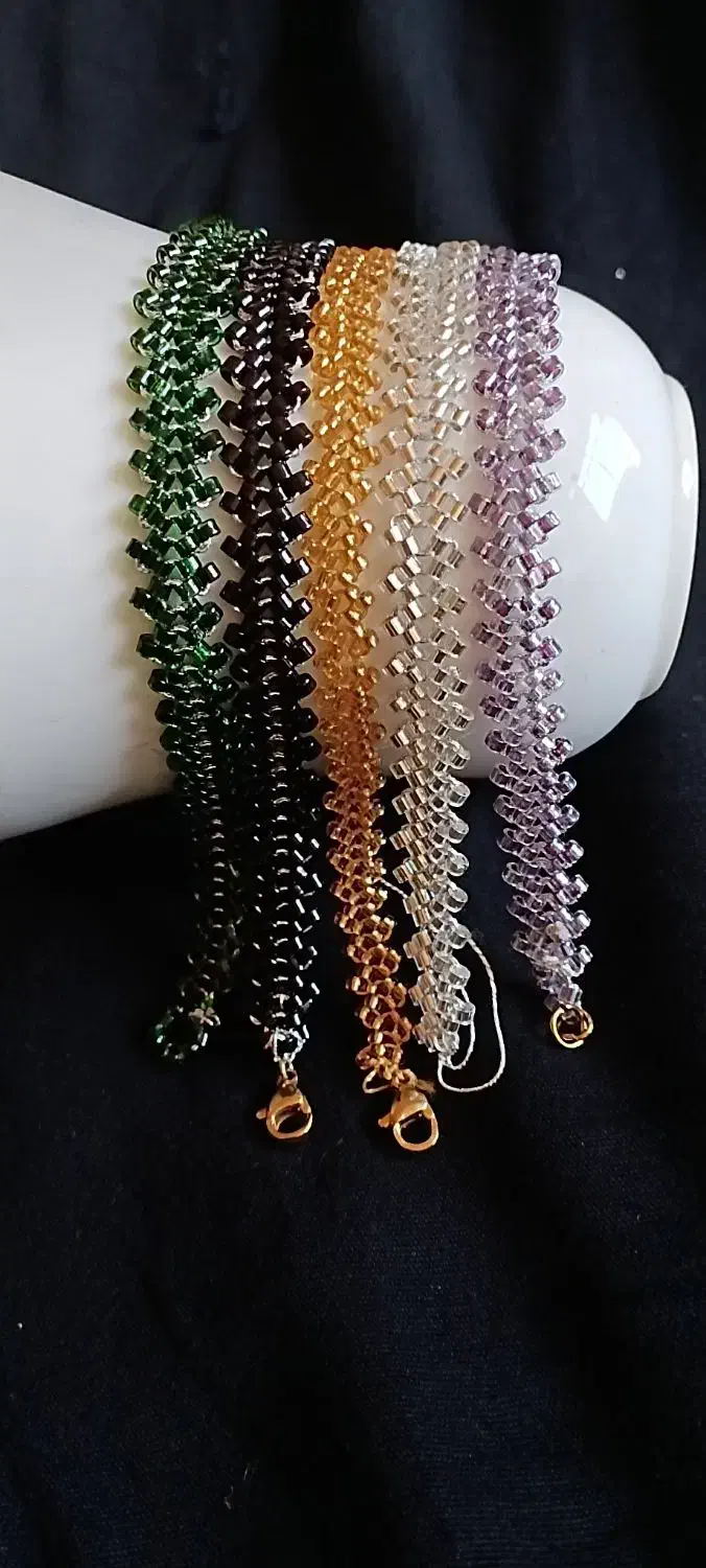 دستبند و گردنبند کریستالی رنگ ثابت|بدلیجات|سنندج, |دیوار