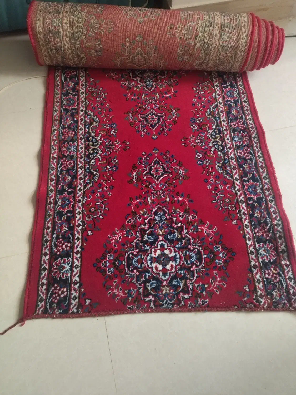 کناره قالی لاکی ۶متر در۹۰سانتی|فرش|کاشمر, |دیوار