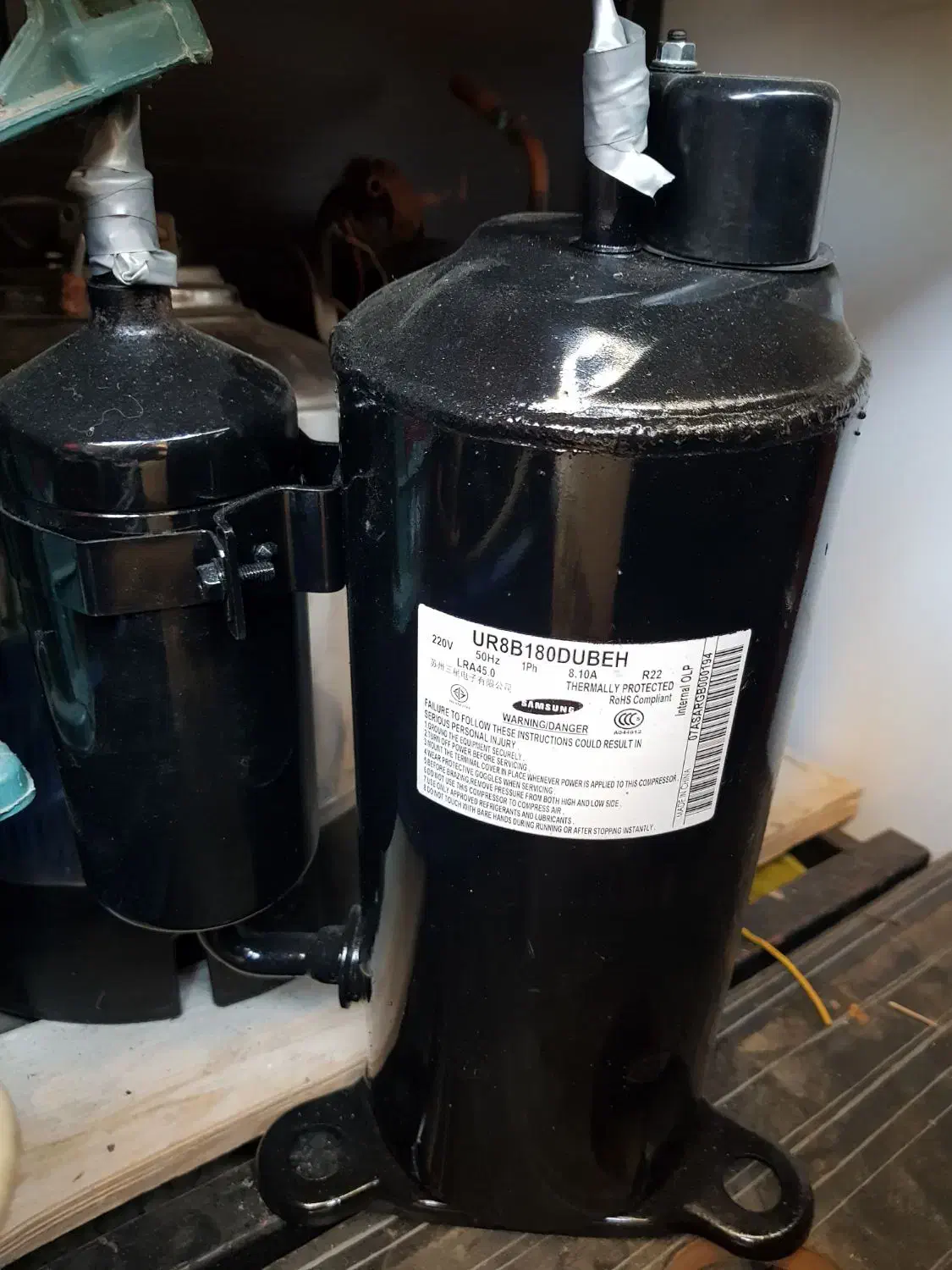 کمپرسور ۱۸۰۰۰ سامسونگ|کولر گازی و فن‌کوئل|نوشهر, |دیوار