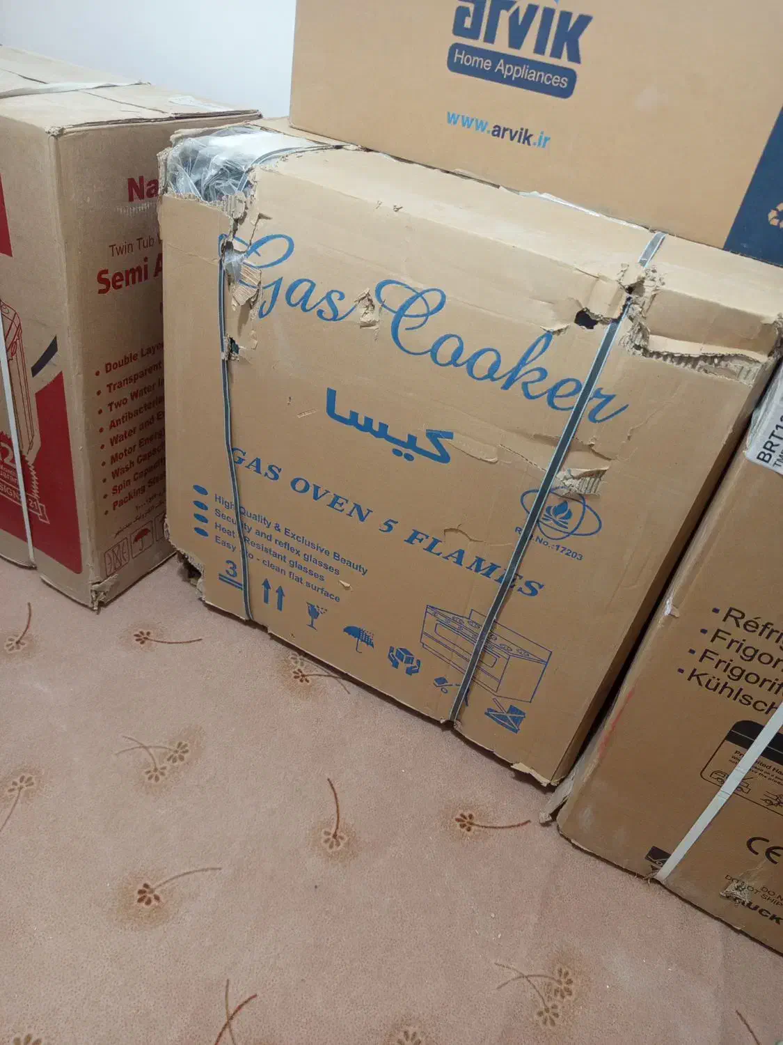 گاز نو مارک کیسا|اجاق گاز و لوازم برقی پختوپز|زهک, |دیوار