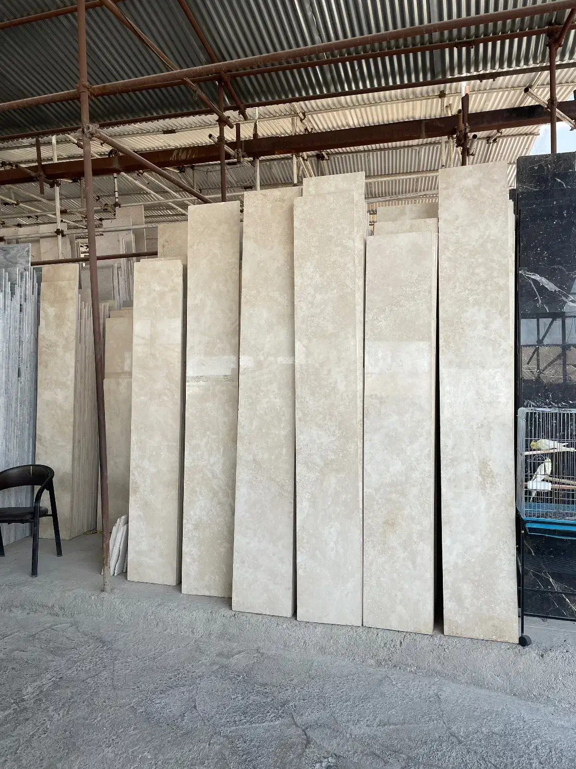 سنگ تراورتن سفید|عمده‌فروشی|تهران, ازگل|دیوار