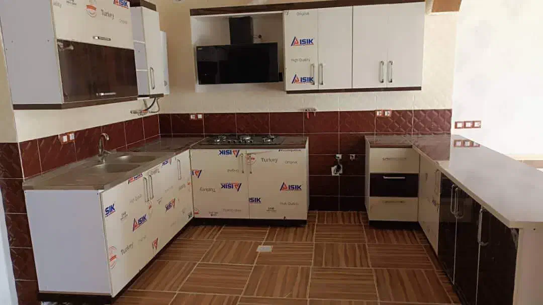 کابینت تمام هایگلاس ۸ متر با هود و ...|مصالح و تجهیزات ساختمان|کازرون, |دیوار