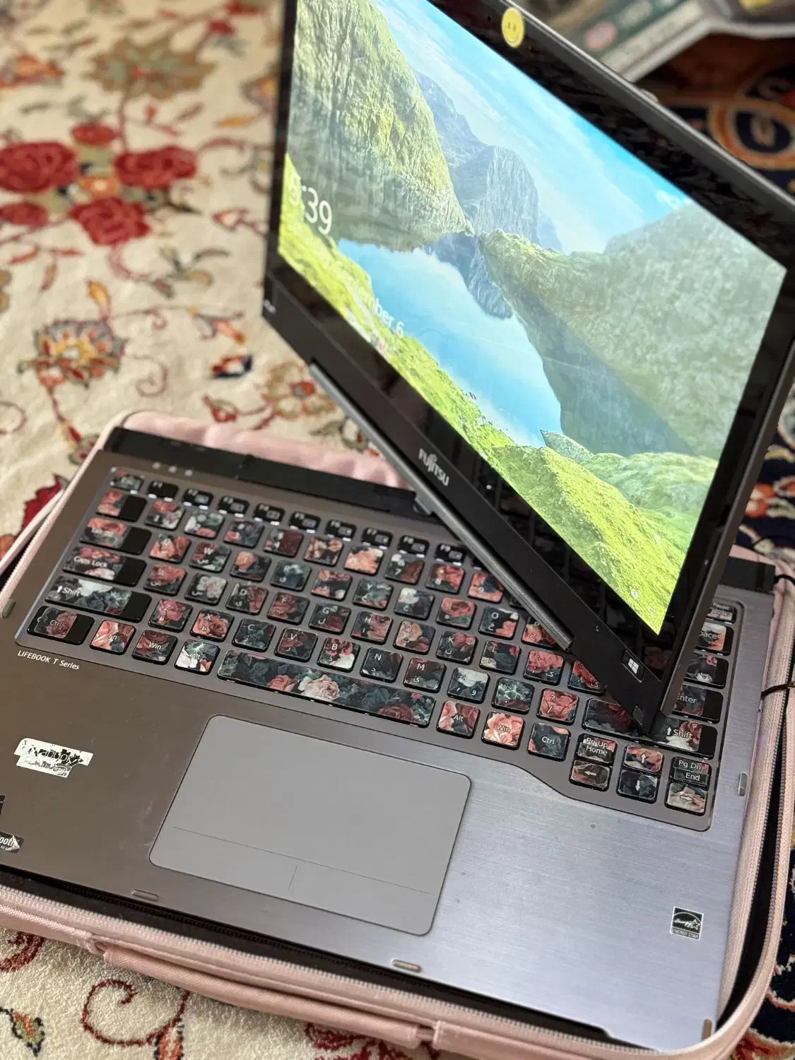 لب تاپ fujitsu ژاپنی معاوضه|رایانه همراه|زنجان, |دیوار