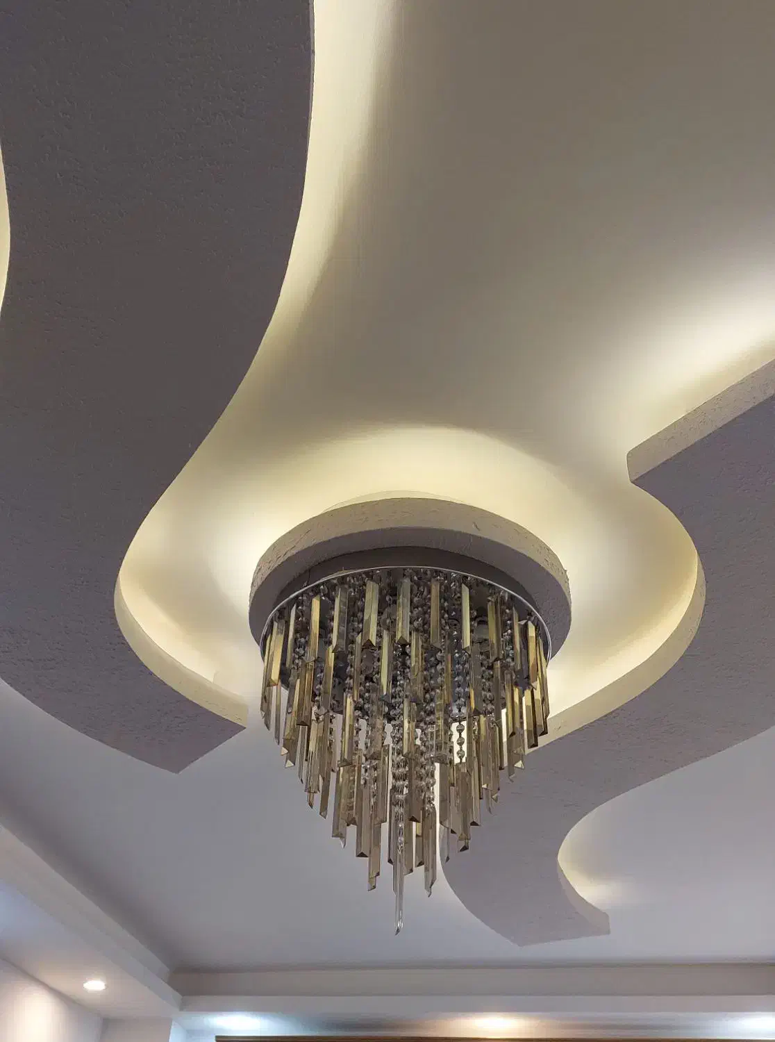 لوستر کریستالی|لوستر و چراغ آویز|رشت, حمیدیان|دیوار